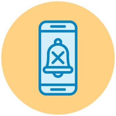 Cep telefonu. Web simgesi basit tasarım