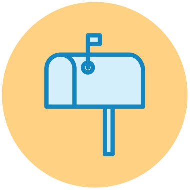 E- posta simgesi vektör illüstrasyonu