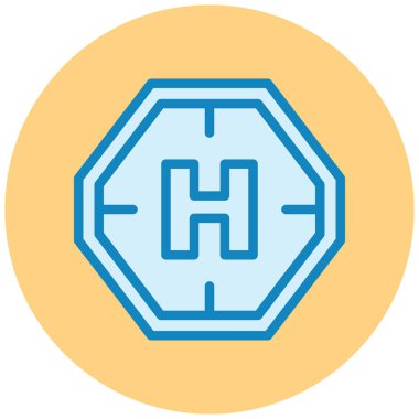 Bir b simgesinin vektör illüstrasyonu