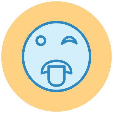 üzgün yüz ifadesi vektör simgesi