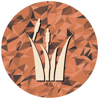 Güzel bir simgenin vektör illüstrasyonu