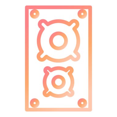 hoparlör vektör simgesi modern basit tasarım 