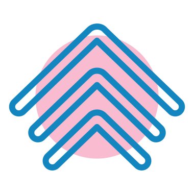 ok simgesinin vektör illüstrasyonu