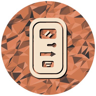 seo modern simgesinin vektör illüstrasyonu