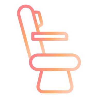 sandalye simgesi çizimi