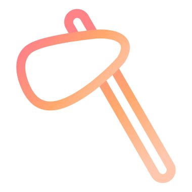 Taş Axe modern ikon vektör illüstrasyonu 