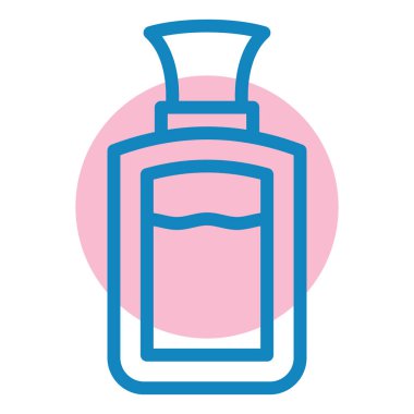 Parfüm. Web simgesi basit illüstrasyon