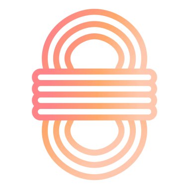 İp. Web simgesi basit illüstrasyon 