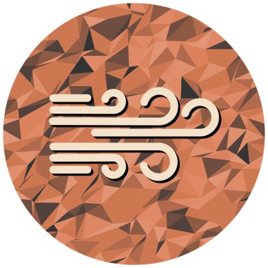 Bir uydunun logosunun vektör çizimi