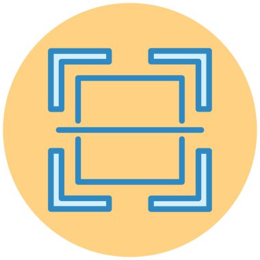 hedef simge, vektör illüstrasyonu basit tasarım