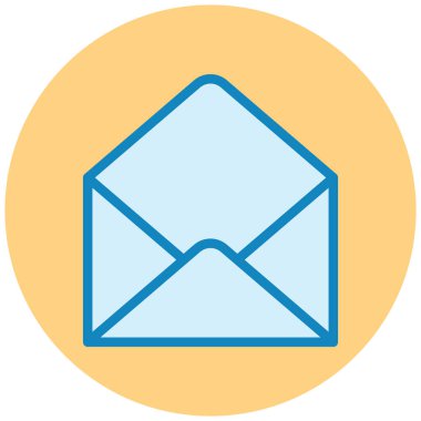 posta simgesi, vektör illüstrasyonu