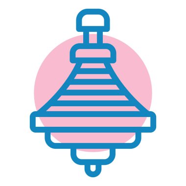 Su şişesi. Basit resimleme