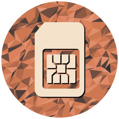 cep telefonu simgesi. vektör illüstrasyonu