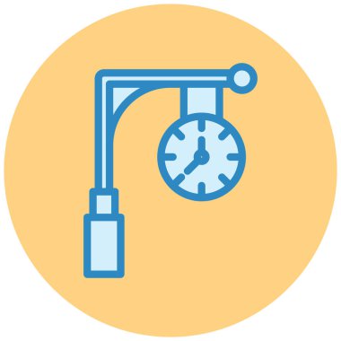 Kronometre Web simgesi basit tasarım