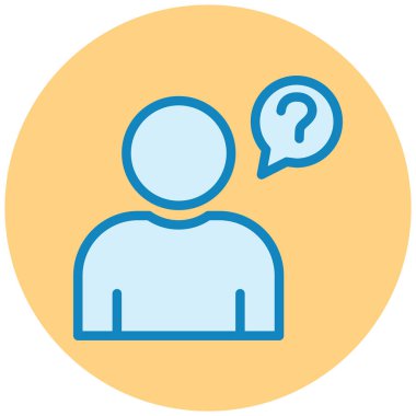 kullanıcı avatar vektör çizimi