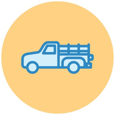 - Araba. Web simgesi basit illüstrasyon