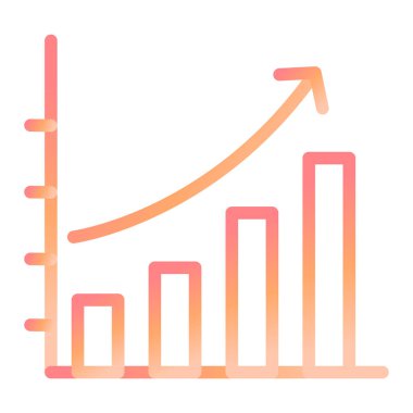 iş büyümesi simgesi vektör illüstrasyonu