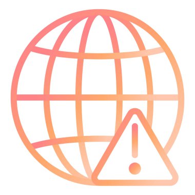 küresel ağ. Basit resimleme