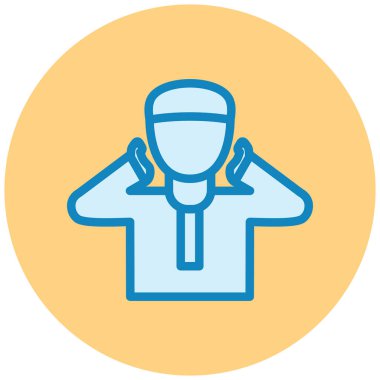 man simgesi vektör illüstrasyonu