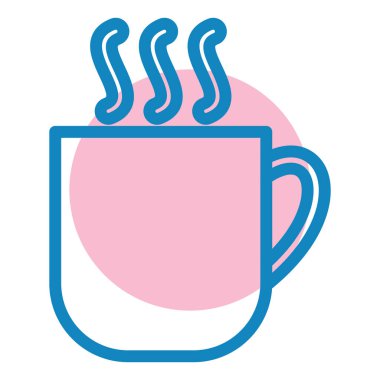 Çay. Web simgesi basit illüstrasyon