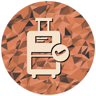 Bir kutu simgesinin vektör illüstrasyonu