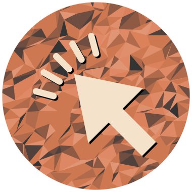 imleç simgesi, vektör illüstrasyonu