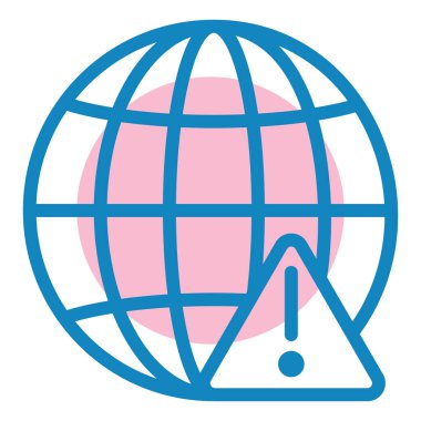 Toprak. Web simgesi basit illüstrasyon