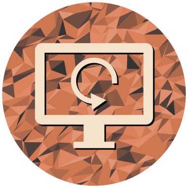 seo modern simgesinin vektör illüstrasyonu