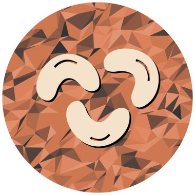 baens simgesi, vektör illüstrasyonu basit tasarım