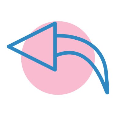 Simge atla, vektör illüstrasyonu basit tasarım