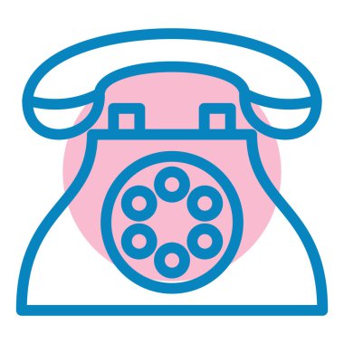 Telefon. Web simgesi basit tasarım