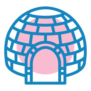 Küre. Web simgesi basit illüstrasyon