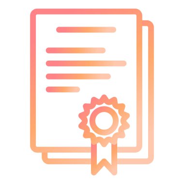 Anlaşma modern simge vektör illüstrasyonu 