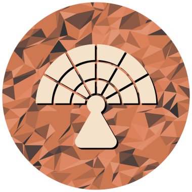 şirin çizgi film simgesinin vektör illüstrasyonu