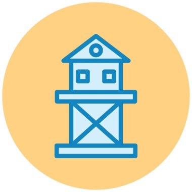 Ev. Web simgesi basit illüstrasyon