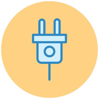 Fiş. Web simgesi basit illüstrasyon