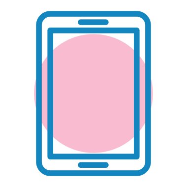 Akıllı telefon. Web simgesi basit tasarım