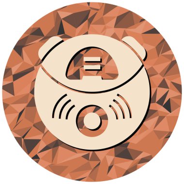 Çizgi film simgesinin vektör çizimi