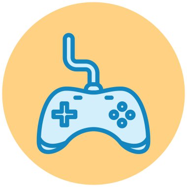 Oyun kolu. Web simgesi basit illüstrasyon