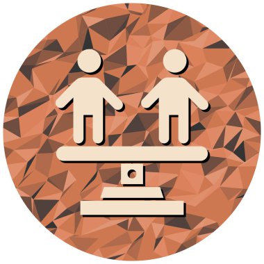 Modern simgenin vektör illüstrasyonu