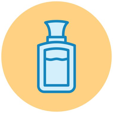 Parfüm. Web simgesi basit illüstrasyon