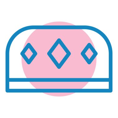 Vektör illüstrasyonu, simge ögesi arkaplanı