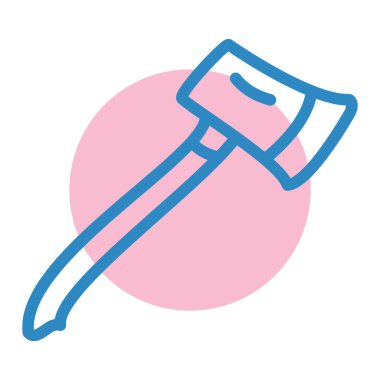 Tırnak cilası ikon vektörü. İnce çizgi işareti. izole edilmiş sınır sembolü çizimi