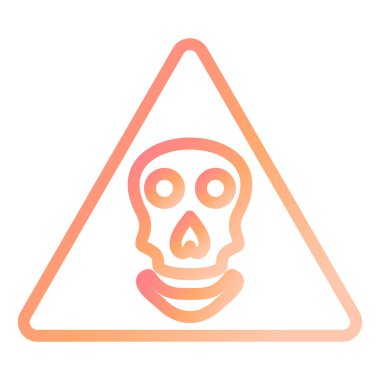 Tehlike modern simge vektör çizimi 