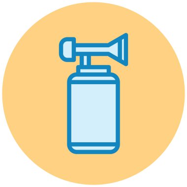 Sprey simgesinin vektör illüstrasyonu