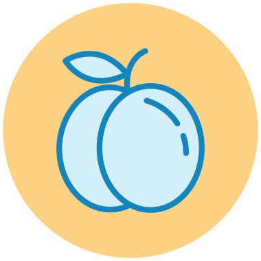 lemon. Web simgesi basit illüstrasyon