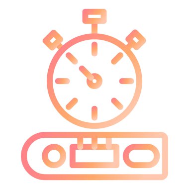 Hızlı Test. Web simgesi basit illüstrasyon 