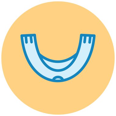 Atkı simgesinin vektör illüstrasyonu