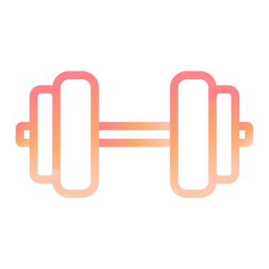 dambıl simgesi vektör illüstrasyonu