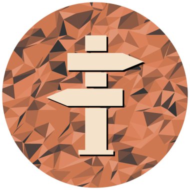 Yön okları. Web simgesi